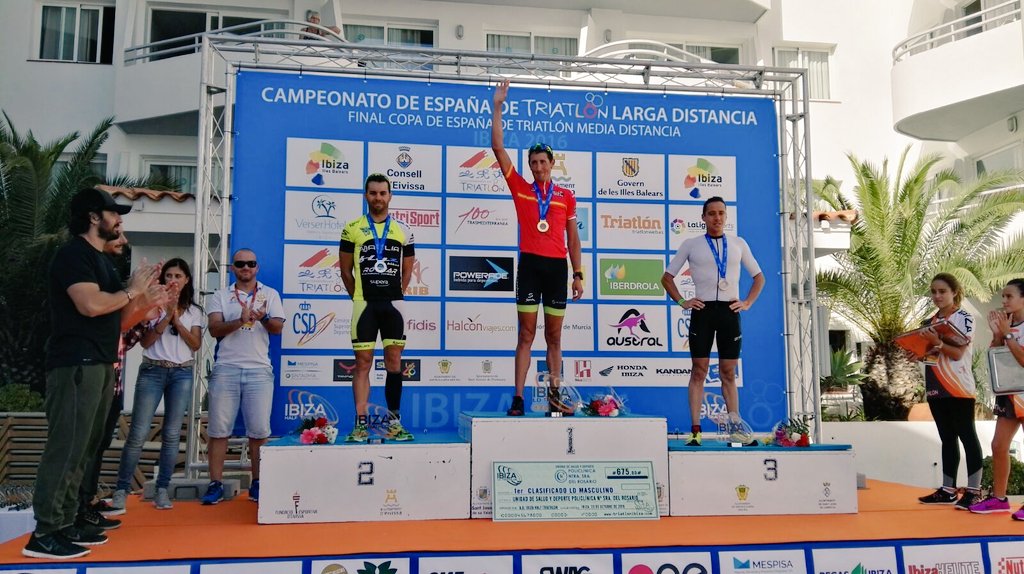 Subcampeón de España de Triatlón  de Larga Distancia