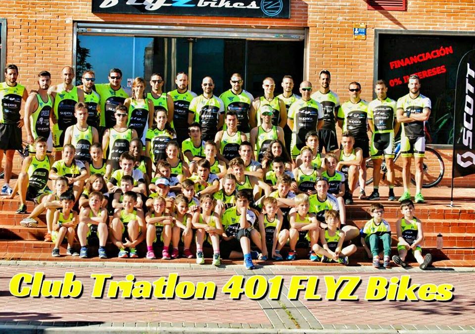 PRESENTACIÓN OFICIAL: «CLUB TRIATLÓN 401 FLYZ BIKES»