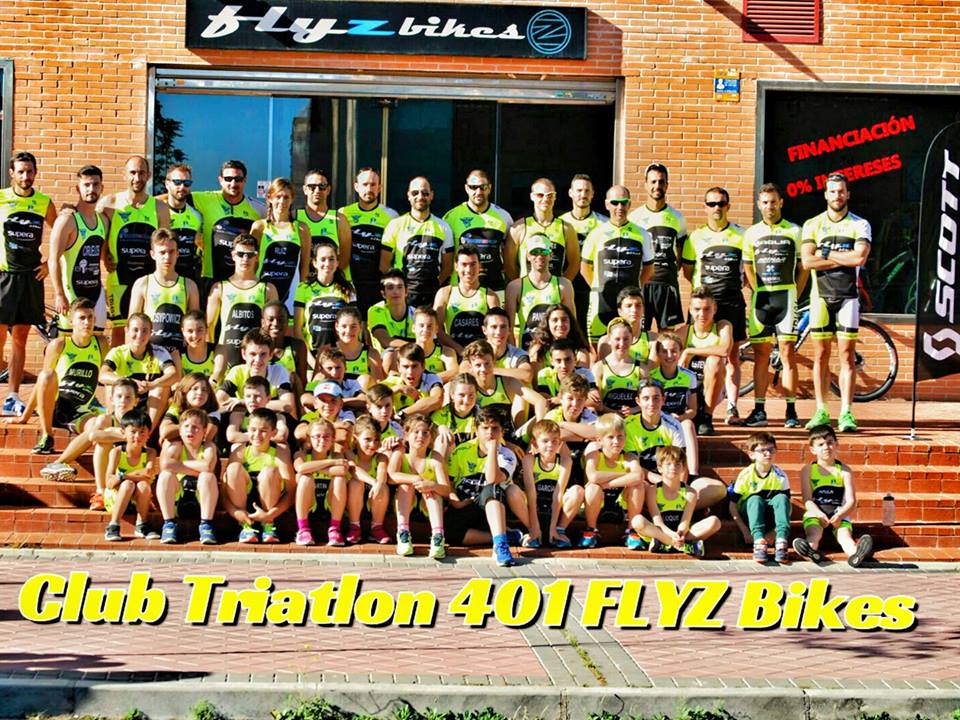 PRESENTACIÓN OFICIAL: «CLUB TRIATLÓN 401 FLYZ BIKES»