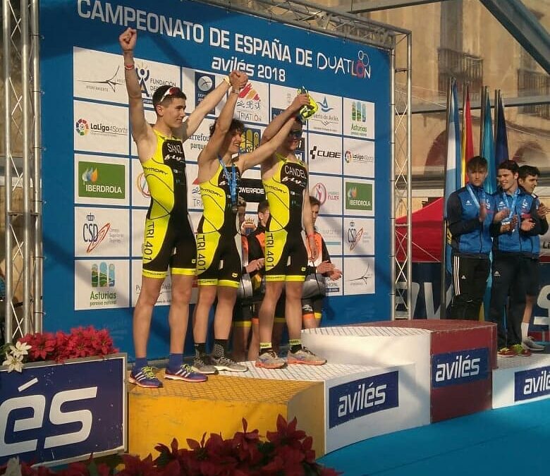 Subcampeones De España Duatlón Por Equipos (Aviles)