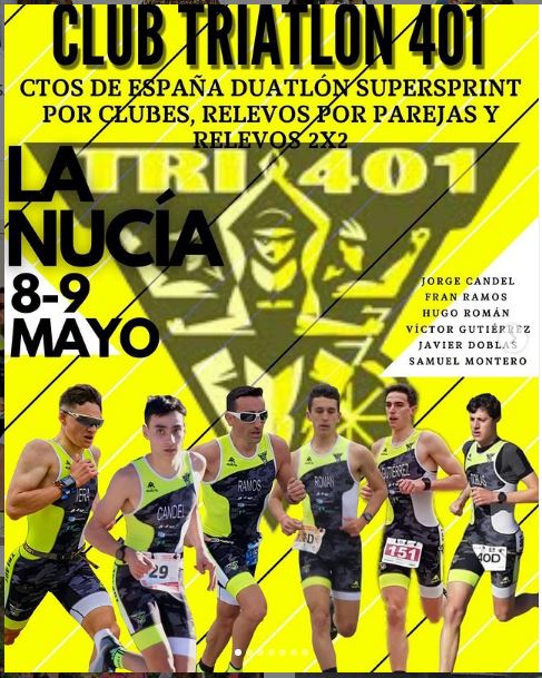 Campeonato de España de Duatlón SuperSprint por Clubes Relevos por Parejas y 2×2