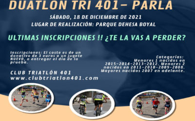 DUATLÓN SOLIDARIO EN PARLA A FAVOR DE MANOS UNIDAS