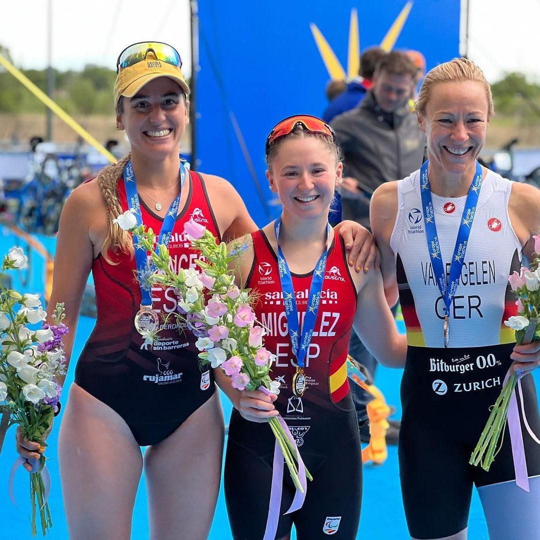 Campeona de Europa de Paratriatlón