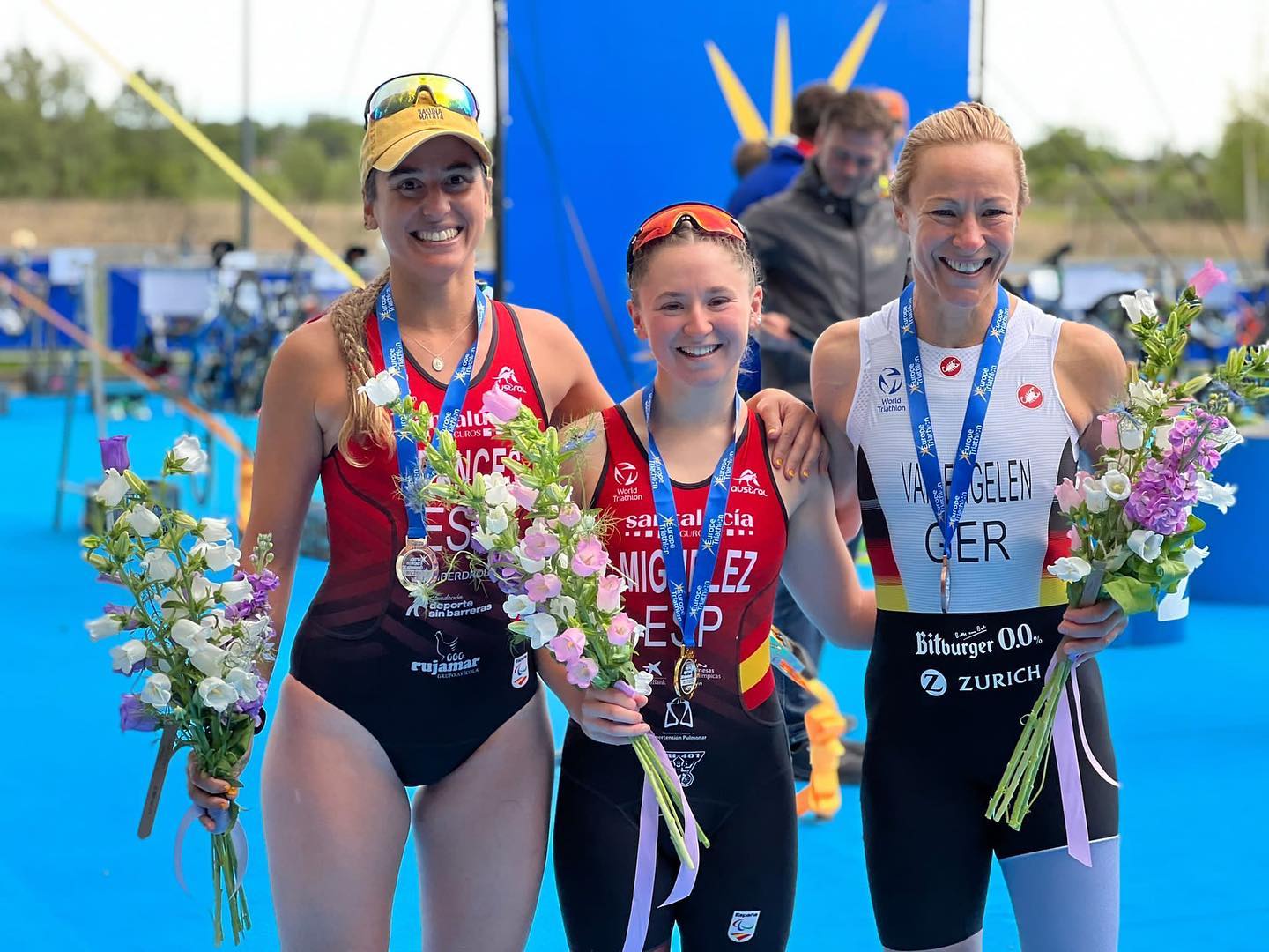 Campeona de Europa de Paratriatlón