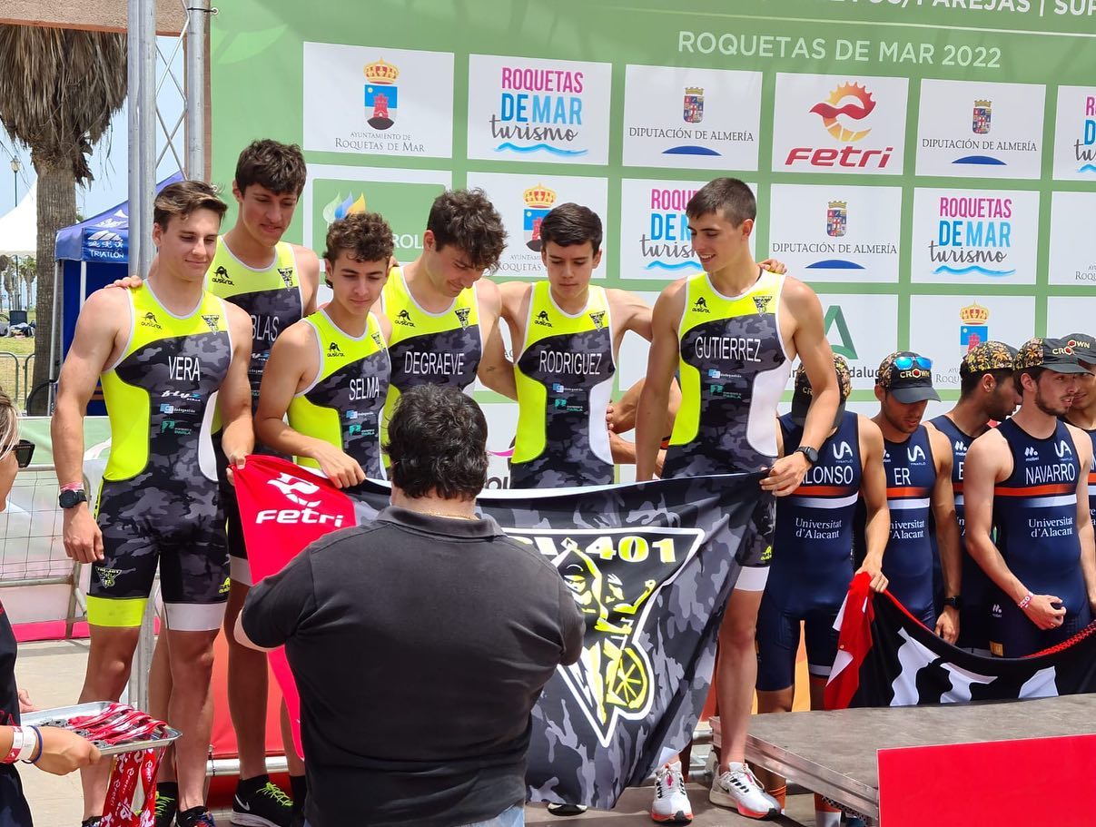 Campeonato de España de Triatlón SuperSprint por Clubes 2×2 – Roquetas