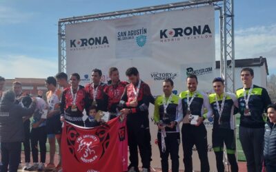 Campeonato de Madrid de duatlón Cross contrarreloj por equipos