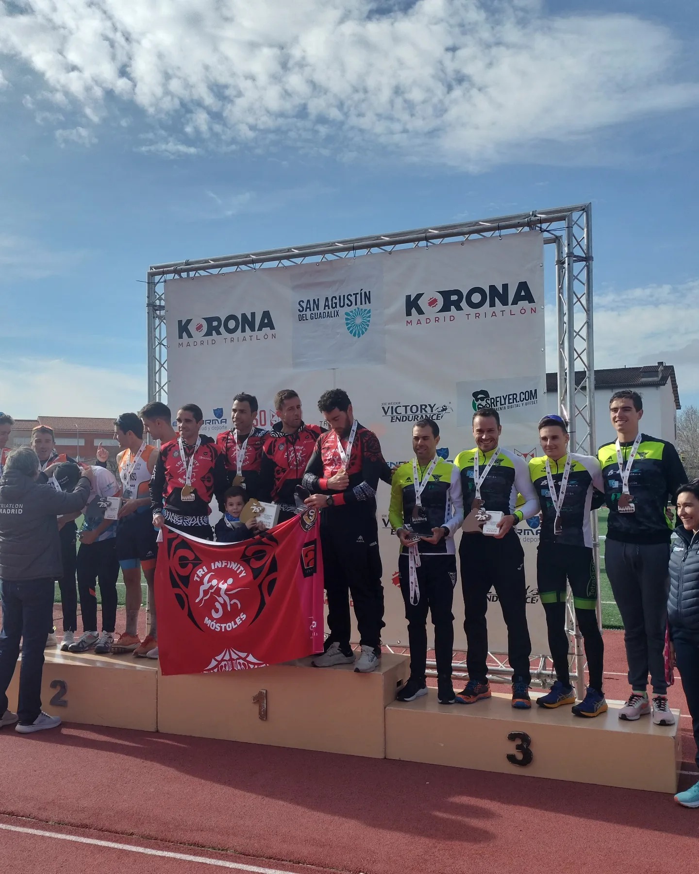 Campeonato de Madrid de duatlón Cross contrarreloj por equipos