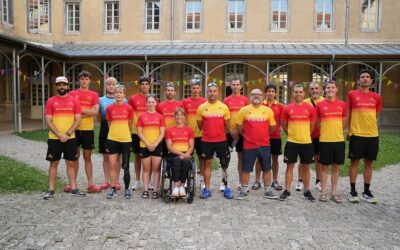 Eva Moral y Andrea Miguélez brillan en el Campeonato de Europa de Triatlón en Besançon