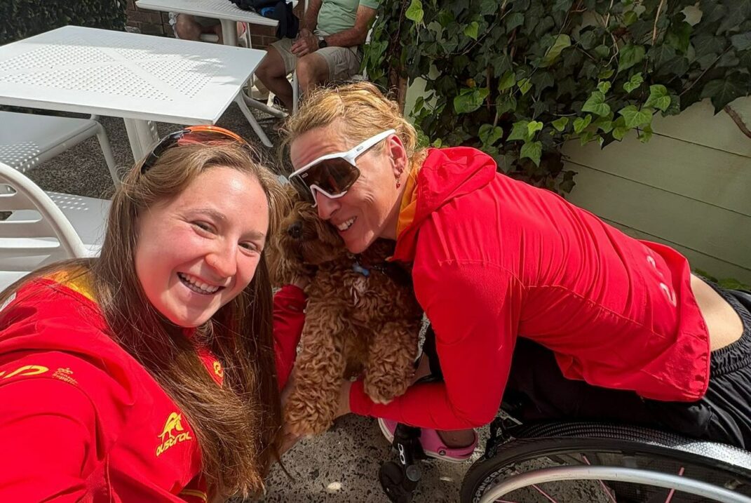 Campeonato del Mundo de Paratriatlón-Andrea Miguelez y Eva Moral